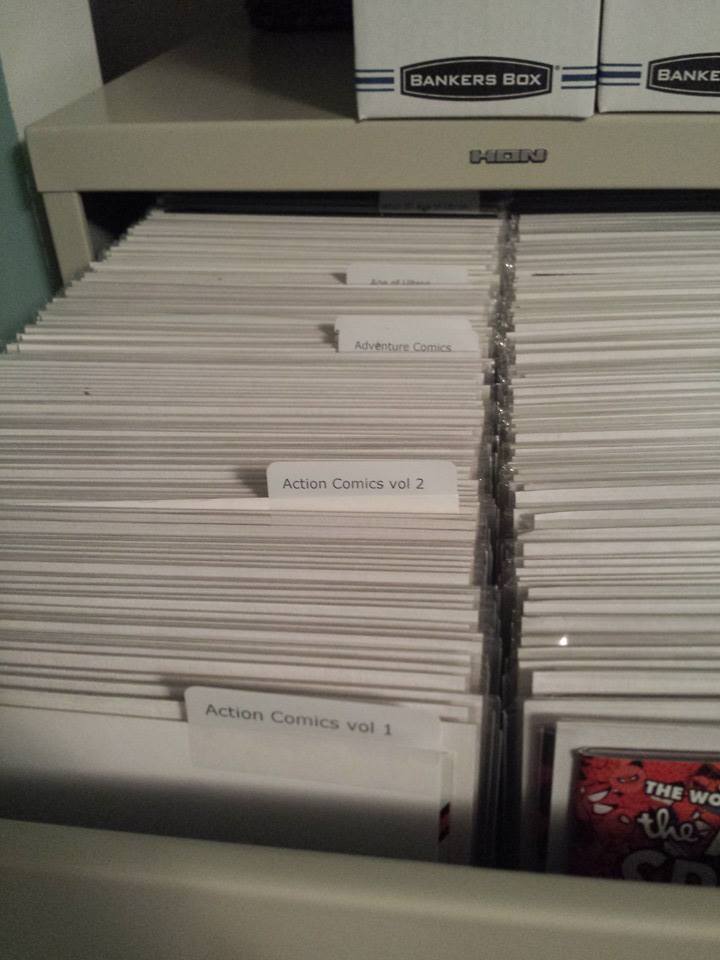 Setting Up Your Comics In Filing Cabinets